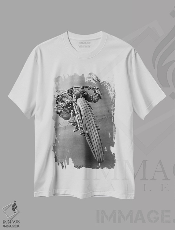 تیشرت طرح دار ایندیَن، هنر فاخر معاصر اثر جی.بلو استودیو | immage.ir