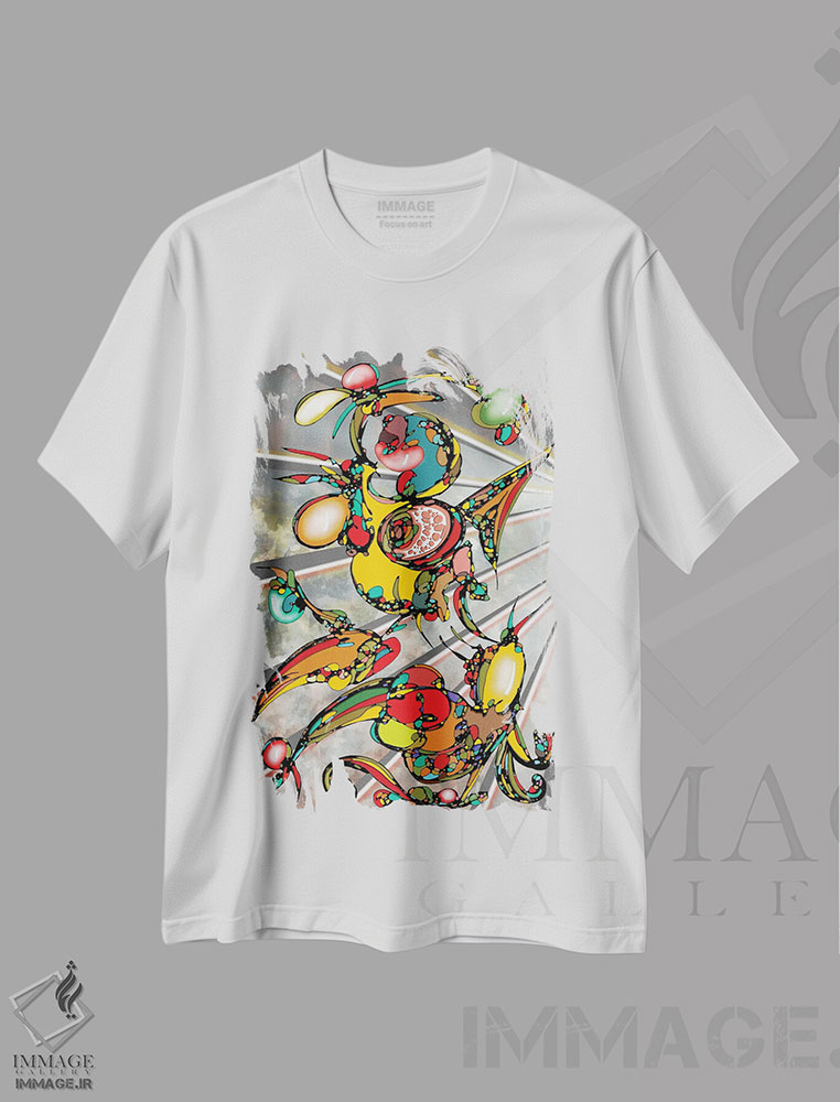 تیشرت طرح دار بعدی دیگر اثر جی.بلو استودیو | immage.ir