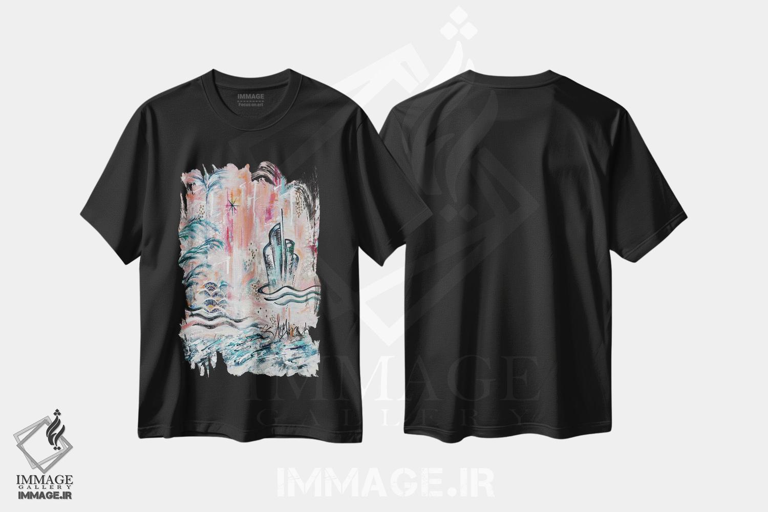 تیشرت طرح دار کوکومو X دکو هنری استوایی، دکور معاصر اثر آنجلا بیسون | immage.ir