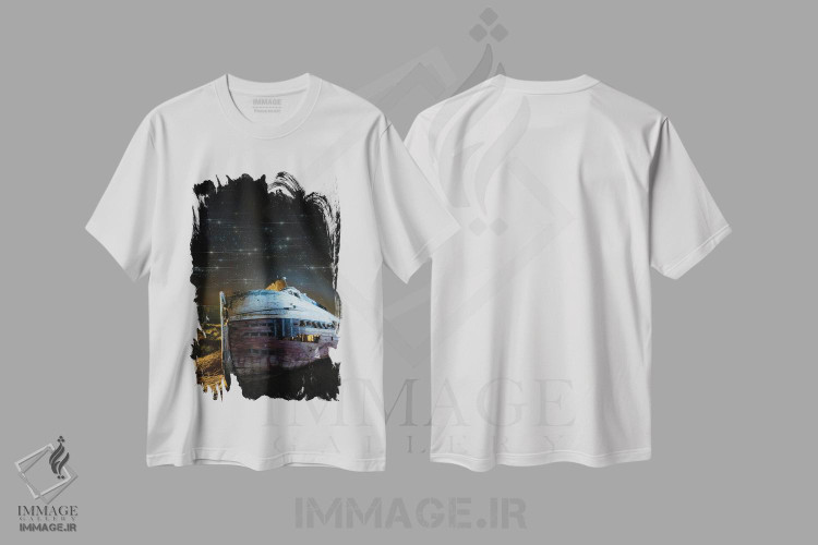 تیشرت طرح دار کشتی شکسته پوینت ریِز، مدیوم اثر استیو برکلی | فروشگاه ایماژ