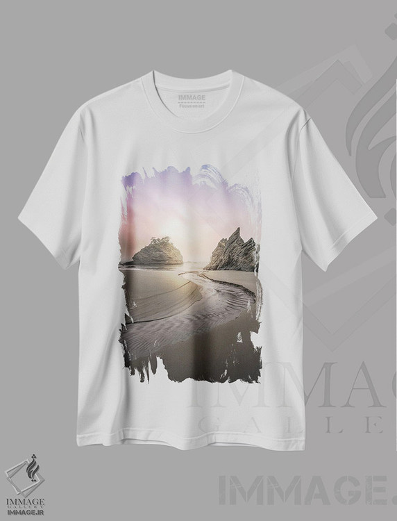 تیشرت طرح دار S پنهان، مدیوم اثر استیو برکلی | فروشگاه ایماژ