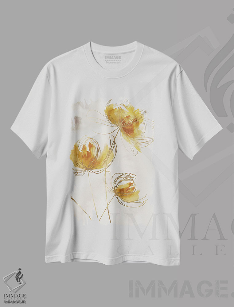 تیشرت طرح دار مدرنو II، آبستره اثر الکس بلک | فروشگاه ایماژ