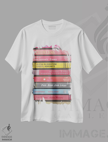 تیشرت طرح دار بی خیال، تزئینی اثر جردن بولتون | فروشگاه ایماژ