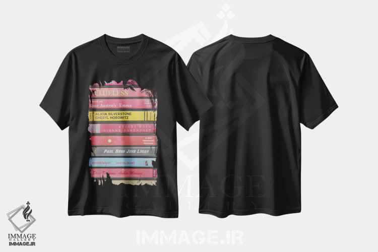 تیشرت طرح دار بی خیال، تزئینی اثر جردن بولتون | immage.ir