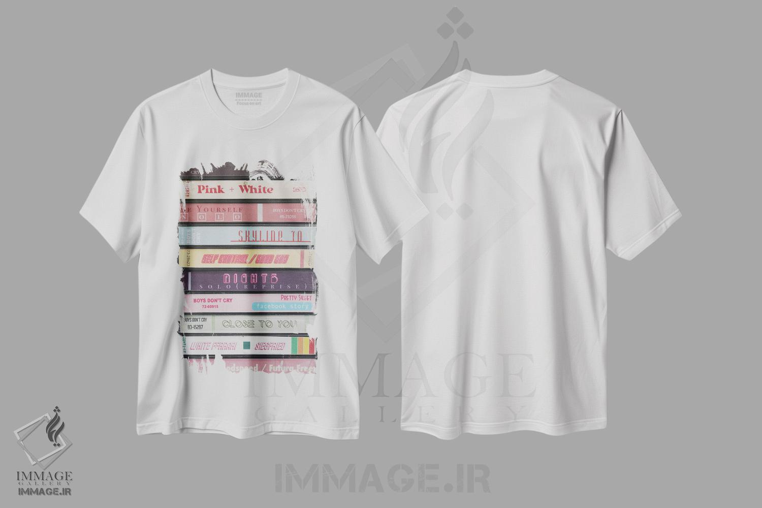 تیشرت طرح دار فرنک اوشن، تزئینی اثر جردن بولتون | immage.ir