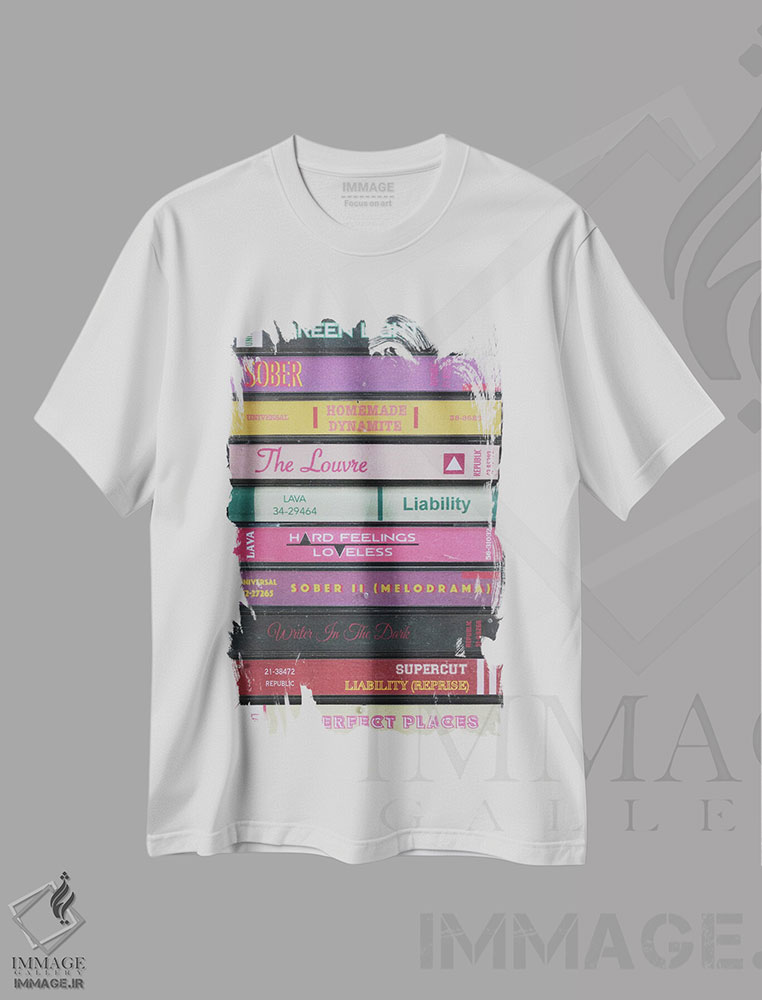 تیشرت طرح دار لورد، تزئینی اثر جردن بولتون | فروشگاه ایماژ