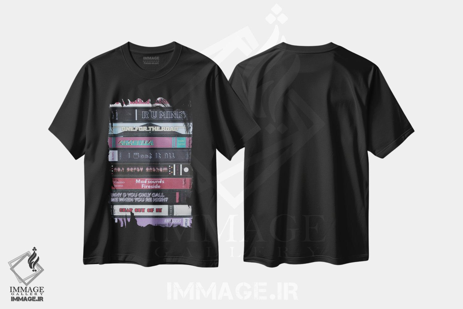 تیشرت طرح دار آرکتیک مانکیز، تزئینی اثر جردن بولتون | فروشگاه ایماژ