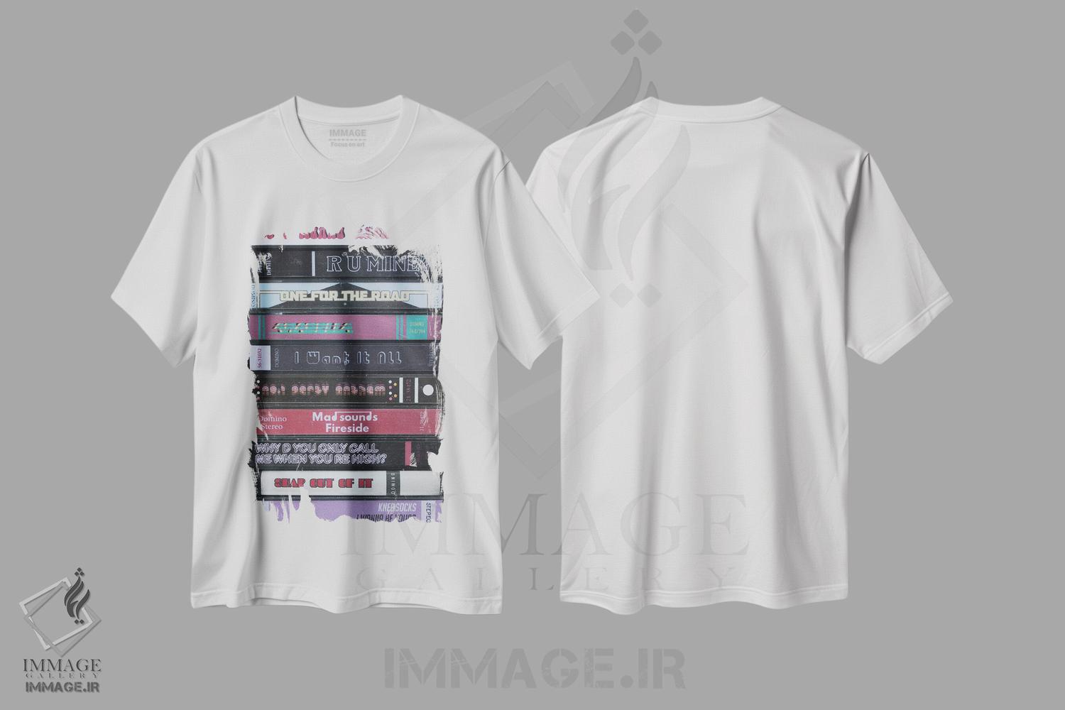 تیشرت طرح دار آرکتیک مانکیز، تزئینی اثر جردن بولتون | immage.ir