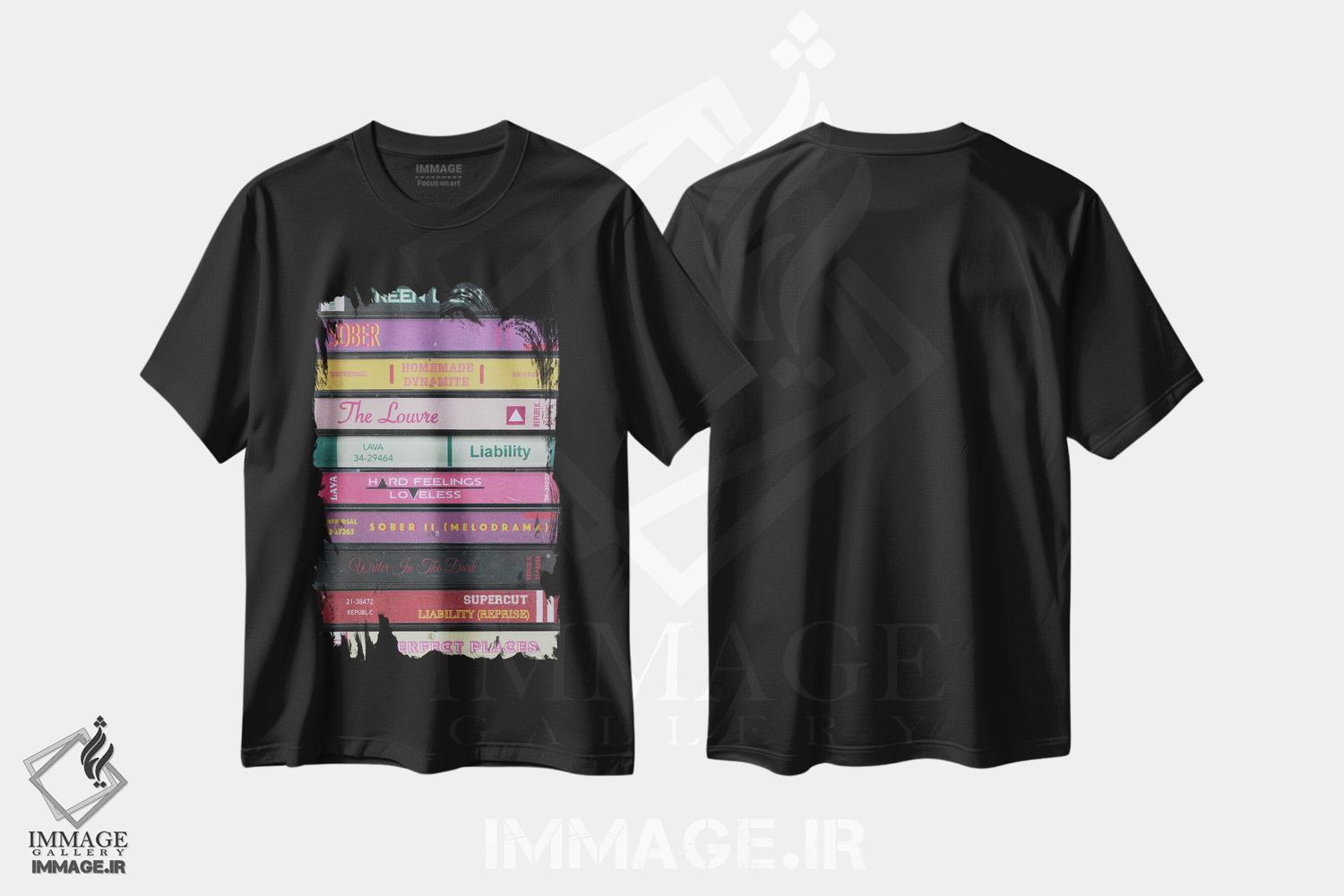 تیشرت طرح دار لورد، تزئینی اثر جردن بولتون | immage.ir