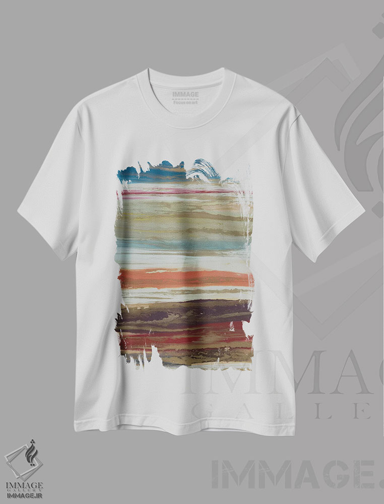 تیشرت طرح دار سپیده صبح اثر بلیکلی برینگ | فروشگاه ایماژ