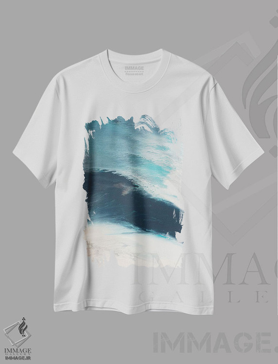 تیشرت طرح دار آسمان شسته شده اثر بلیکلی برینگ | فروشگاه ایماژ