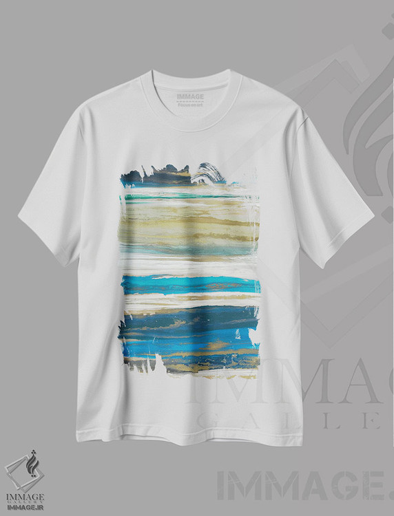 تیشرت طرح دار سپیده دم بهاری اثر بلیکلی برینگ | immage.ir