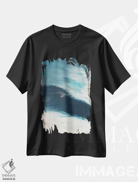 تیشرت طرح دار آسمان شسته شده اثر بلیکلی برینگ | immage.ir