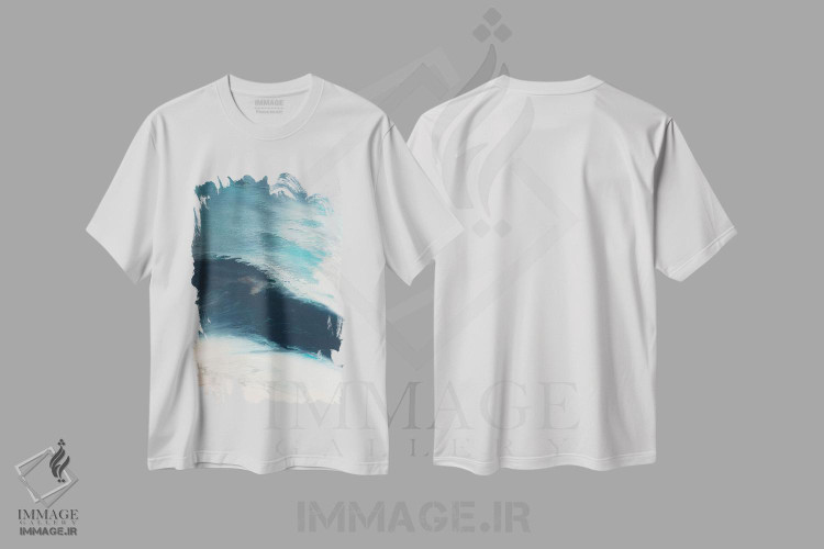 تیشرت طرح دار آسمان شسته شده اثر بلیکلی برینگ | فروشگاه ایماژ