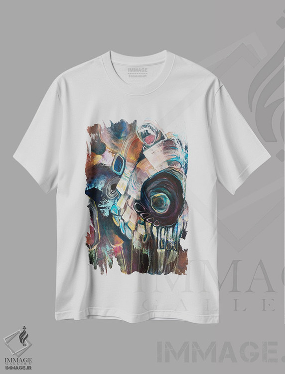 تیشرت طرح دار دژ اثر بلول آرت | فروشگاه ایماژ