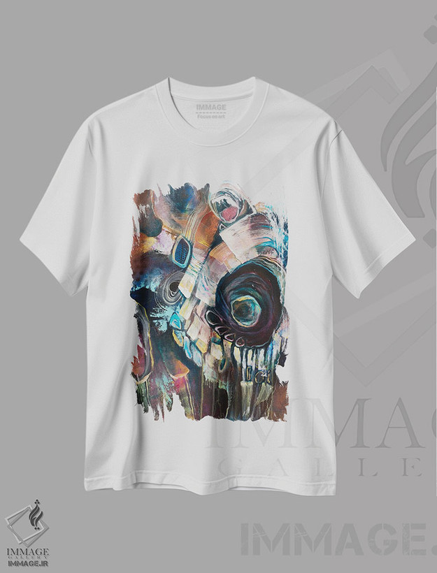 تیشرت طرح دار دژ اثر بلول آرت | فروشگاه ایماژ