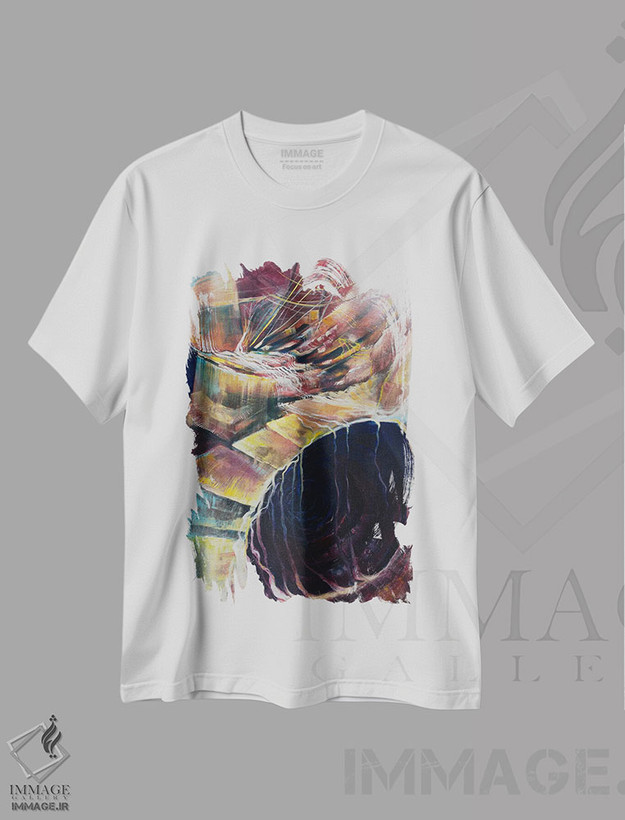 تیشرت طرح دار قایق پرنده اثر بلول آرت | فروشگاه ایماژ