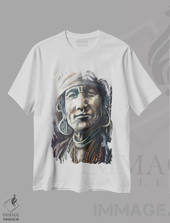 تیشرت طرح دار هوملا، هنر فاخر معاصر اثر بلول آرت | immage.ir