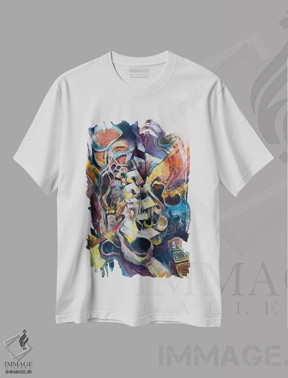 تیشرت طرح دار کانون اثر بلول آرت | immage.ir