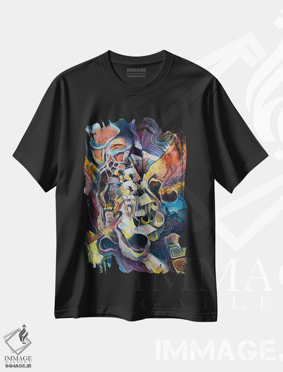 تیشرت طرح دار کانون اثر بلول آرت | فروشگاه ایماژ