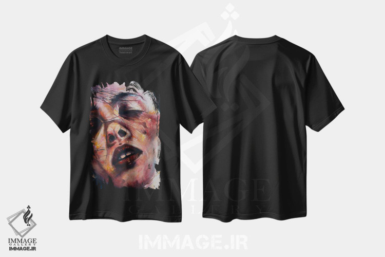 تیشرت طرح دار وجد، هنر فاخر معاصر اثر بلول آرت | immage.ir