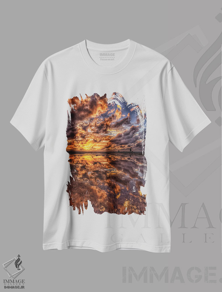 تیشرت طرح دار نبردهای آسمان، مدیوم اثر بن مولدر | immage.ir