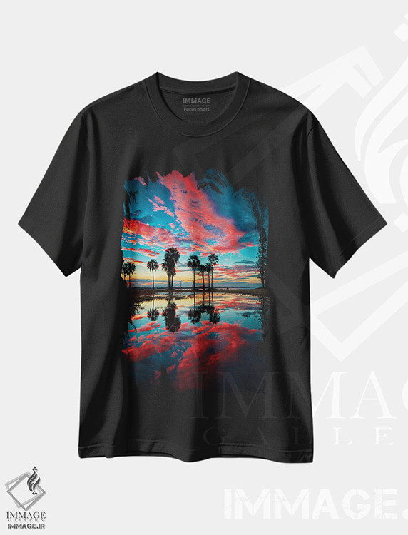 تیشرت طرح دار پس از باران، مدیوم اثر بن مولدر | immage.ir