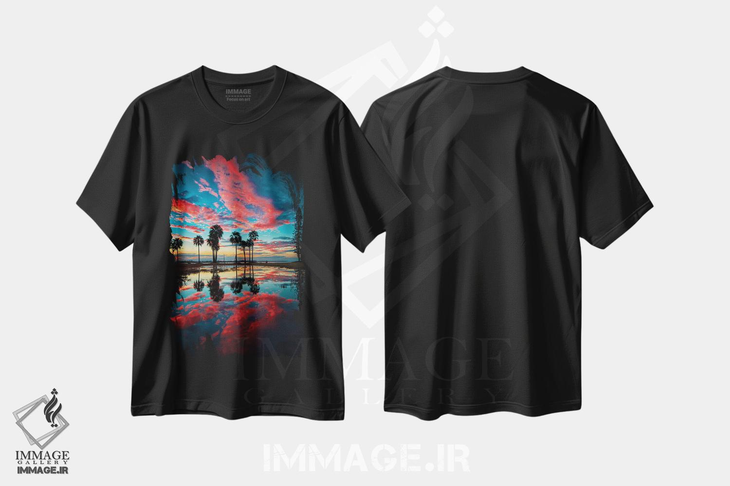 تیشرت طرح دار پس از باران، مدیوم اثر بن مولدر | immage.ir