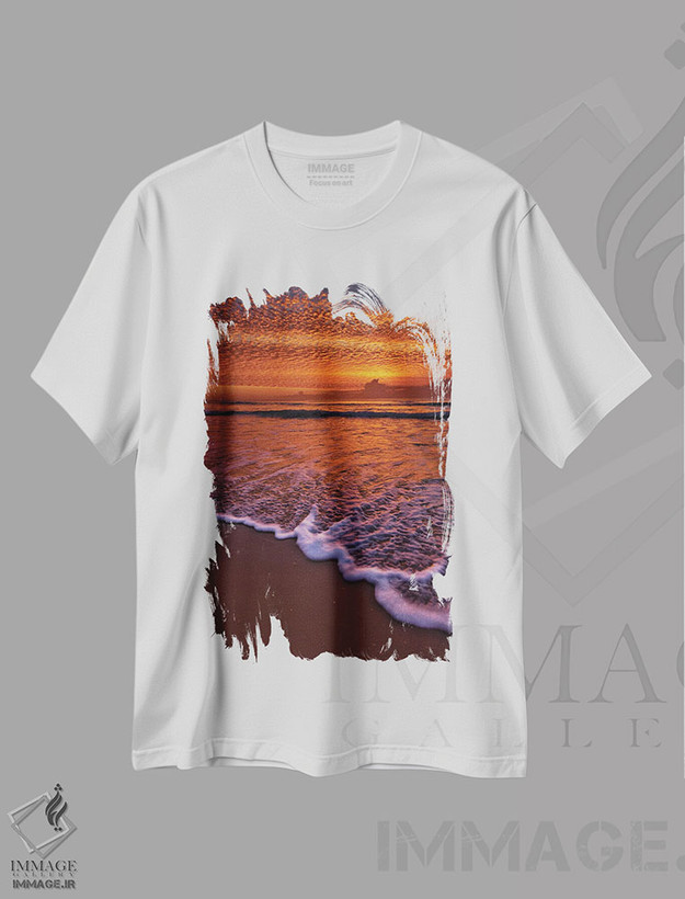 تیشرت طرح دار افق های دوردست، مدیوم اثر بن مولدر | فروشگاه ایماژ