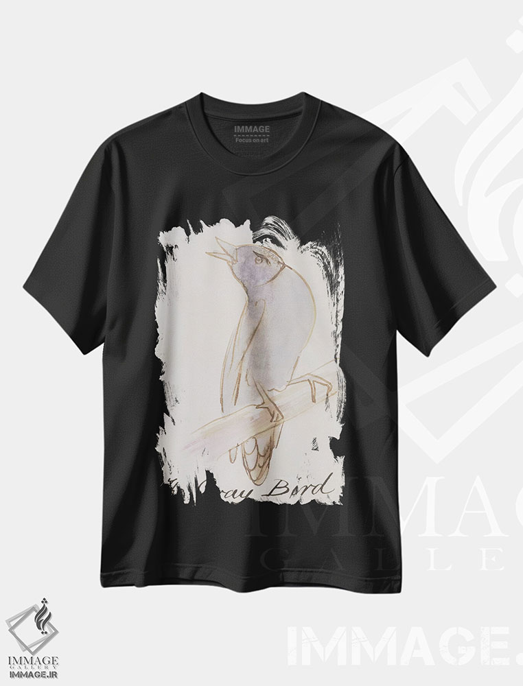 تیشرت طرح دار آثار ادوارد لیر - immage.ir