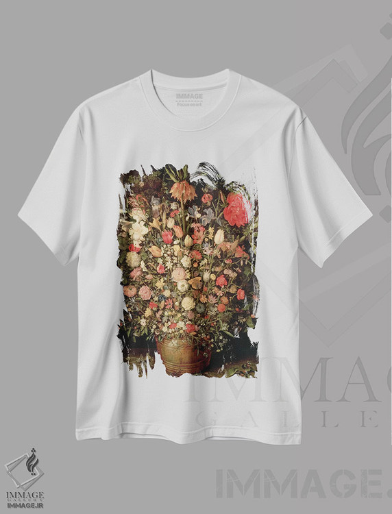 تیشرت طرح دار آثار یان بروگل پدر - فروشگاه ایماژ