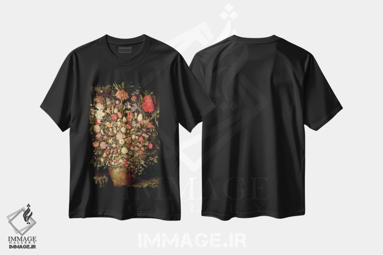 تیشرت طرح دار آثار یان بروگل پدر - immage.ir