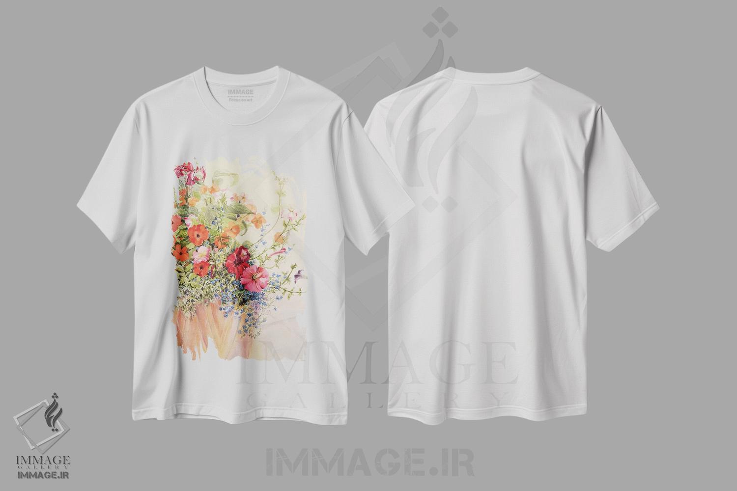 تیشرت طرح دار آثار ژوان توسی - immage.ir