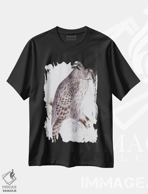 تیشرت طرح دار آثار جان گولد - فروشگاه ایماژ