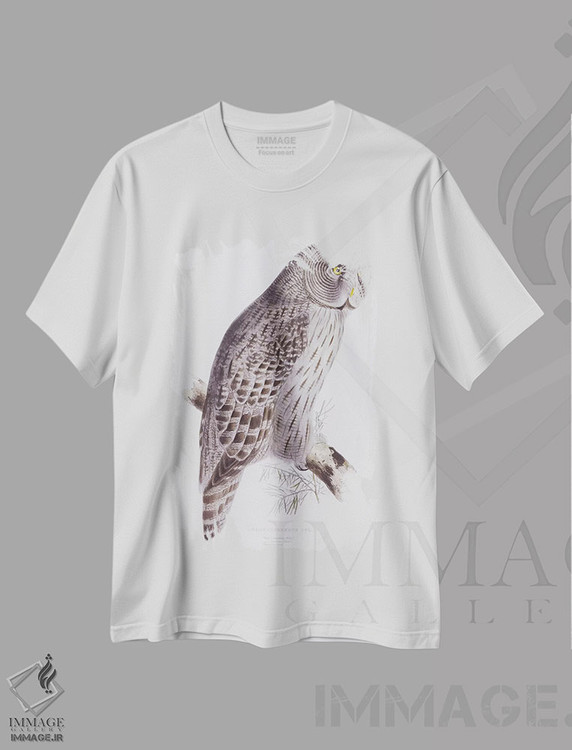 تیشرت طرح دار آثار جان گولد - immage.ir
