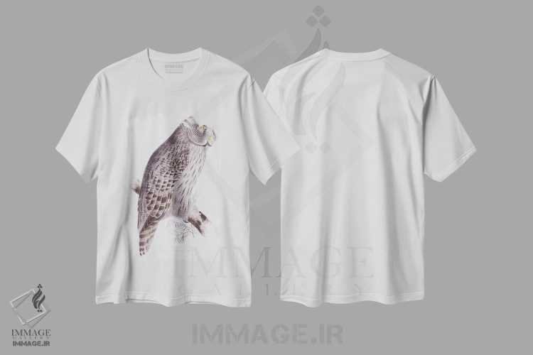 تیشرت طرح دار آثار جان گولد - immage.ir