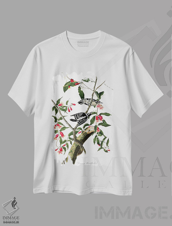 تیشرت طرح دار آثار جان جیمز آدوبون - immage.ir