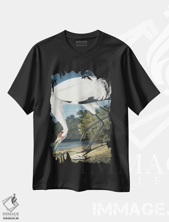 تیشرت طرح دار آثار جان جیمز آدوبون - فروشگاه ایماژ