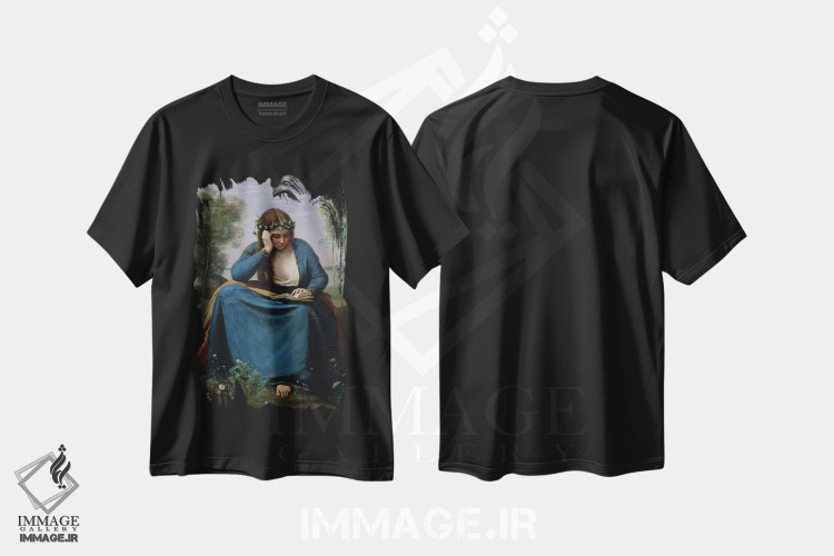 تیشرت طرح دار آثار ژان باتیست کامیل کورو - فروشگاه ایماژ