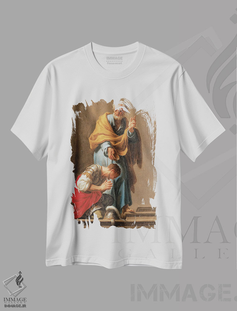 تیشرت طرح دار آثار فرانچسکو ترویزانی - immage.ir