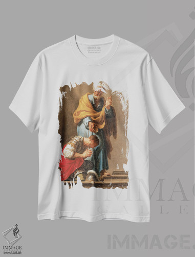 تیشرت طرح دار آثار فرانچسکو ترویزانی - immage.ir
