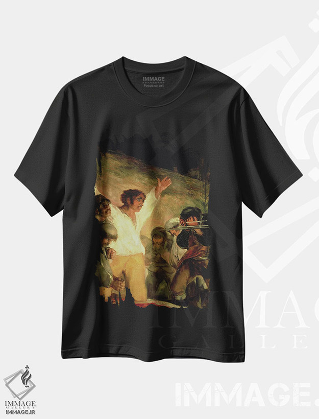 تیشرت طرح دار آثار فرانسیسکو گویا - immage.ir