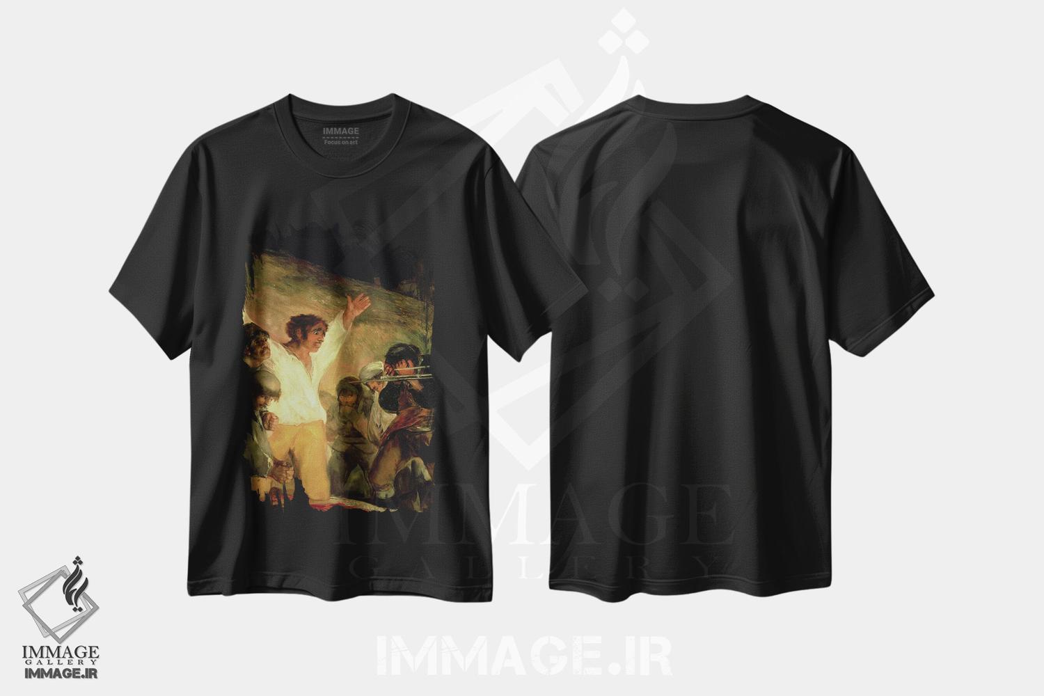 تیشرت طرح دار آثار فرانسیسکو گویا - immage.ir