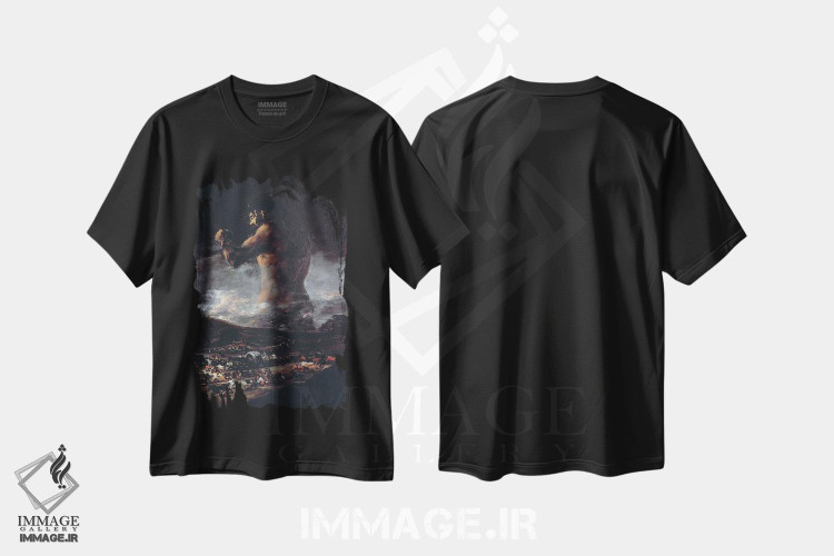 تیشرت طرح دار غول، حدود ۱۸۰۸، هنر فاخر کلاسیک اثر فرانسیسکو گویا | فروشگاه ایماژ