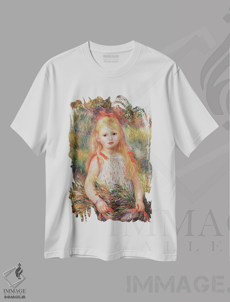 تیشرت طرح دار آثار پیر-اوگوست رنوار - immage.ir