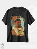 تیشرت طرح دار آثار جورج کت لین - فروشگاه ایماژ