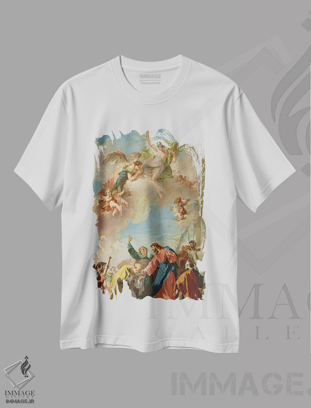 تیشرت طرح دار آثار جیووانی باتیستا پیتونی - immage.ir