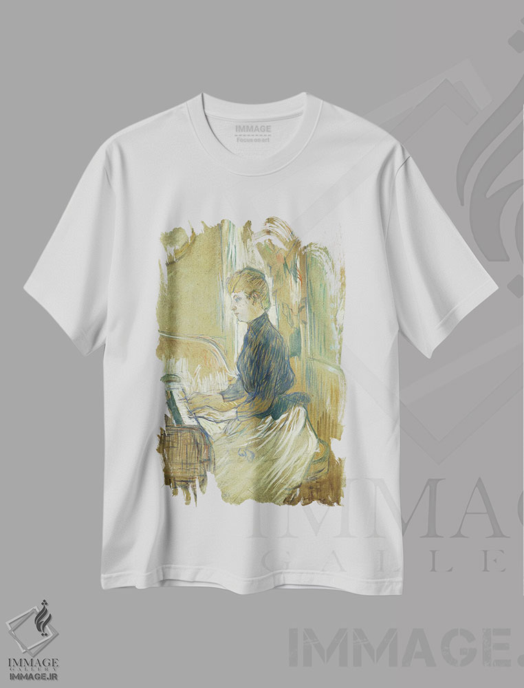 تیشرت طرح دار آثار آنری دو تولوز-لوترک - immage.ir