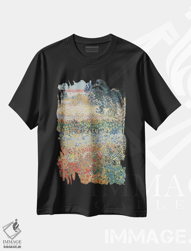تیشرت طرح دار آثار ونسان ون گوگ - immage.ir