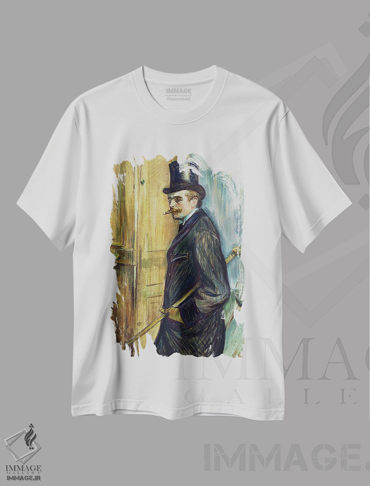 تیشرت طرح دار 1891,لویی پاسکال، ۱۸۹۱، هنر فاخر کلاسیک اثر آنری دو تولوز-لوترک | فروشگاه ایماژ